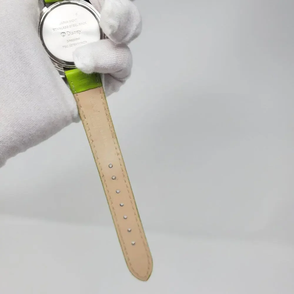Disney Tinker Bell Green is the New Black Analog Watch